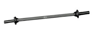 [66621] Barra Cromada Estándar para Pesas K6 Recta C/Rosca de 150 cm