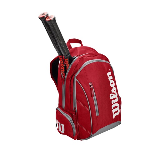 [WR8000301001] Maleta Backpack Wilson Advantage II Rojo