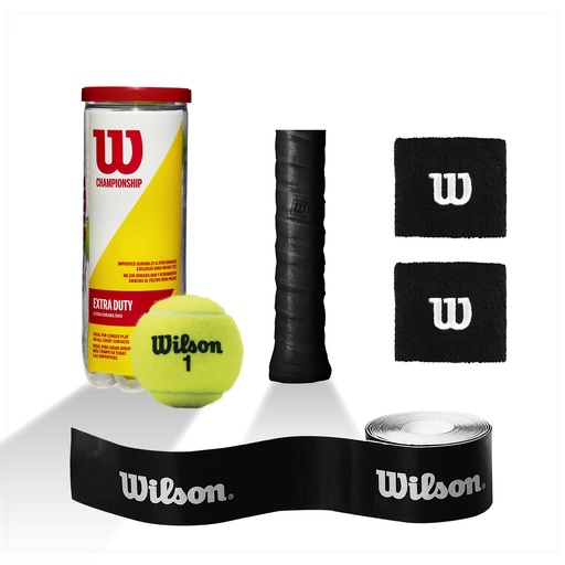 [WRT100101CWRZ403000] Combo Accesorios de Tenis Wilson 2