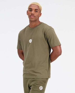 [MT23582-DMO-B]  Camiseta New Balance Hoops Essentials Fundamental Verde (8 unidades)
