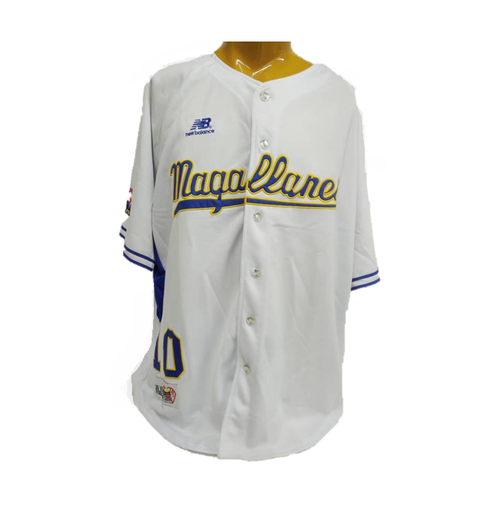 [B1644] Camisa de Magallanes New Balance Blanco