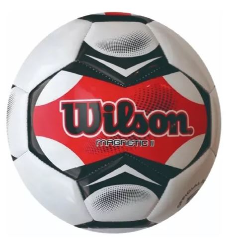 [WTE85405XB0502] Balón de Fútbol Wilson Magnetic II Soccer Blanco rojo NO.5