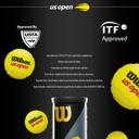 Pelotas de Tenis Wilson Us Open Extra Duty en Envase 3 unidades (T1062)