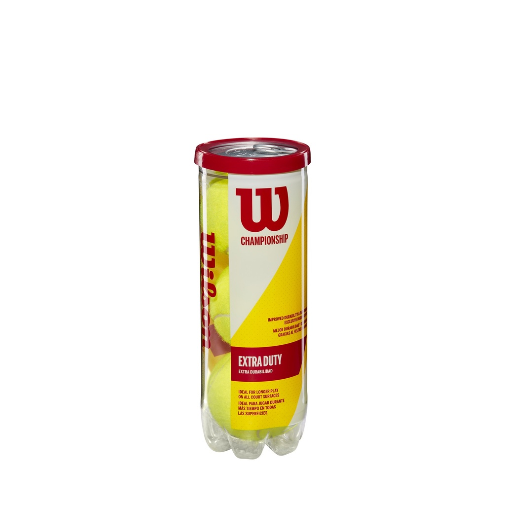 Pelotas de Tenis Wilson Championship Extra Duty Tarro 3P (T1001)