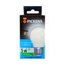 Bombillo Led Pickens Luz Blanca E27-5W Plástico