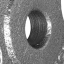 Disco de pesas standard hierro K6 2.5 kg