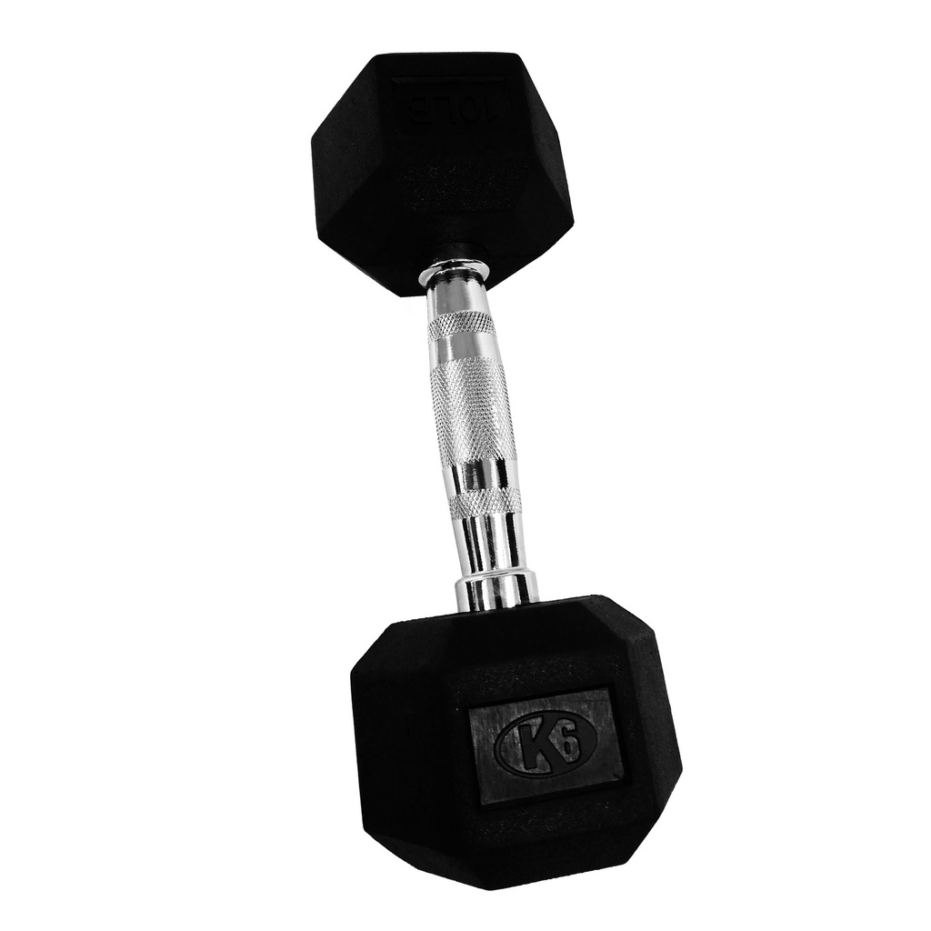 Mancuerna Hex Encauchetada (20 lb)