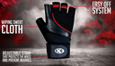 Guantes Fitness K6 Ice Border II