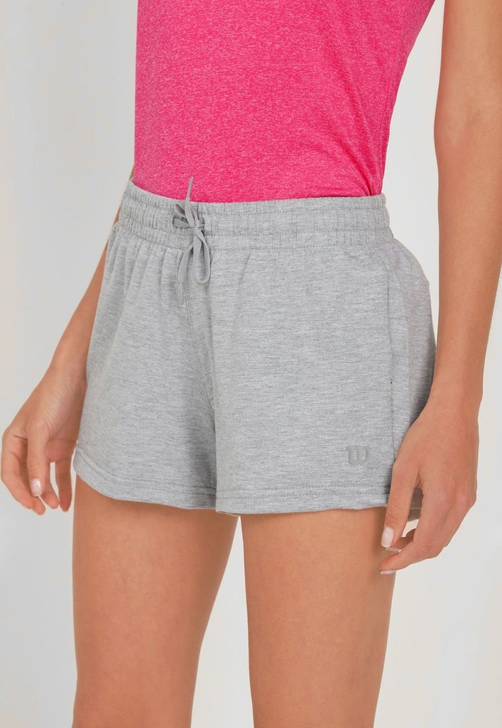 Pantaloneta Short  Wilson French Terry Dama 98334 Jaspe