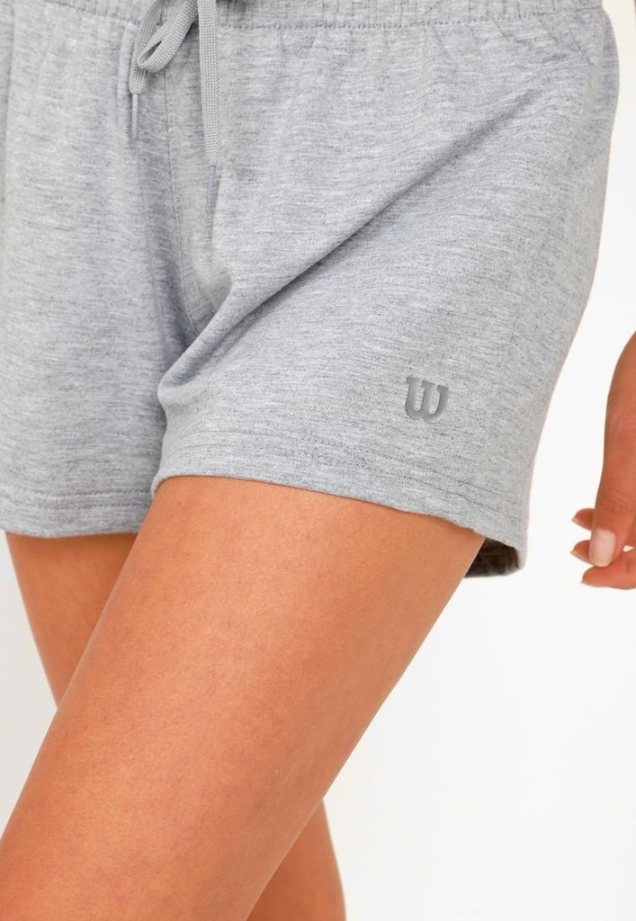 Pantaloneta Short  Wilson French Terry Dama 98334 Jaspe