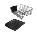 Tabla de Drenaje Rubbermaid Pequeño Antimicrobiano Negro