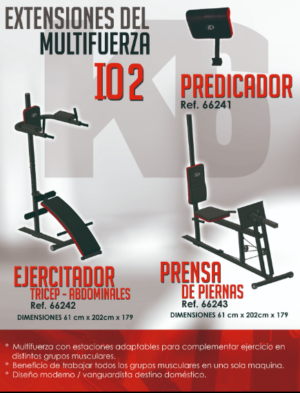 Estación K6 IO 2 Prensa de Piernas