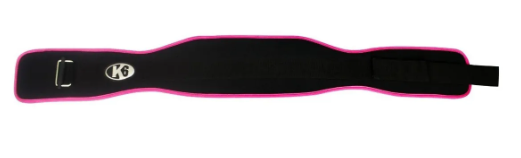 Cinturón para Levantar Pesas K6 Supremacy Rosado