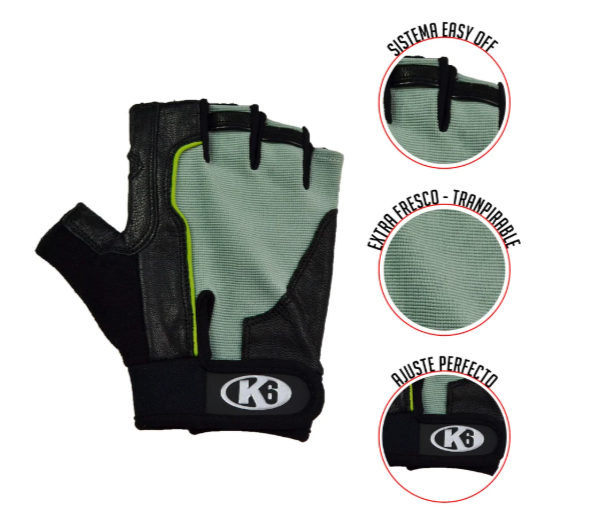 Guantes para Pesas K6 Ice Fusion Unisex