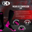 Medias de Compresión Completas K6 Running Dama