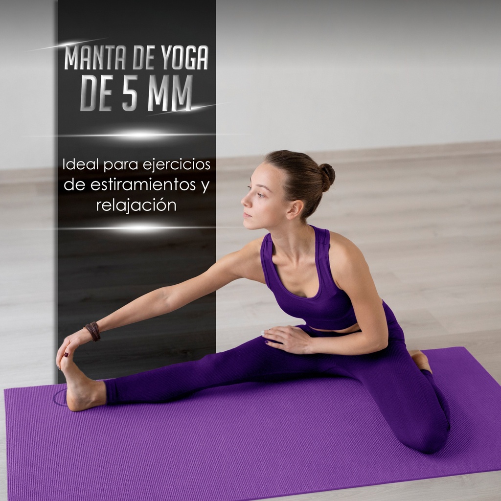 Manta de Yoga K6 de 5 mm con Bolso