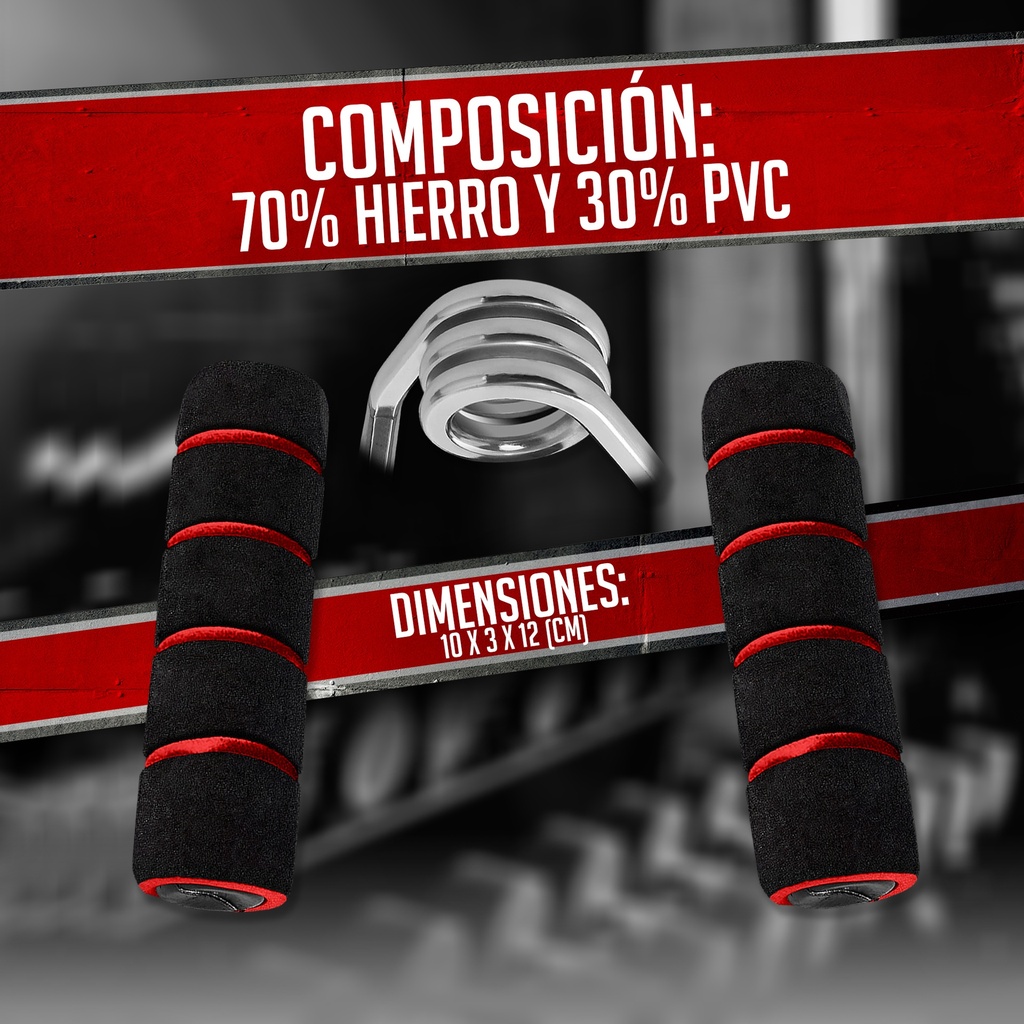 Ejercitador de Antebrazo K6 Handgrip