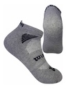 Calcetin/Media tobillera de algodón Wilson Unisex X3 Surtido Unitalla