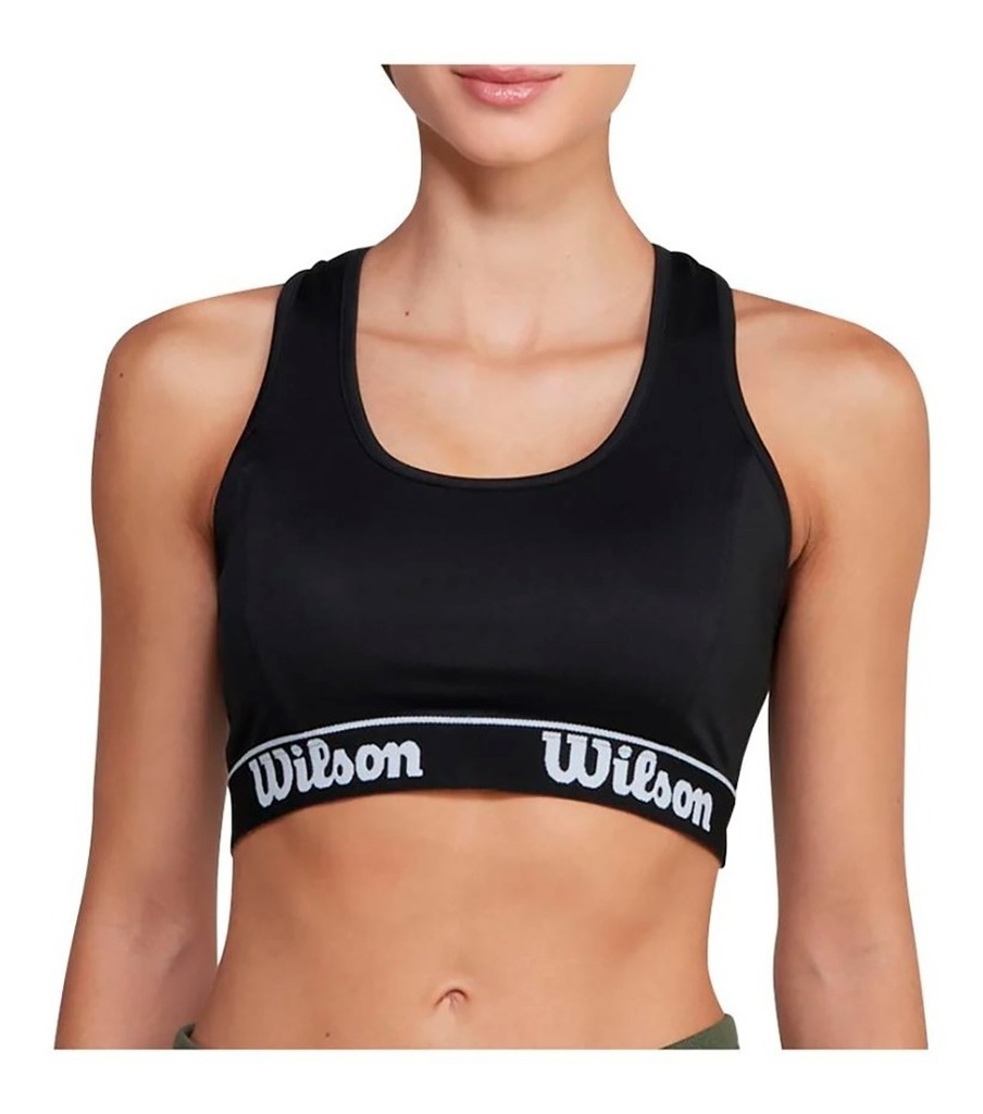 Top Elástico Deportivo Wilson 06006 Negro