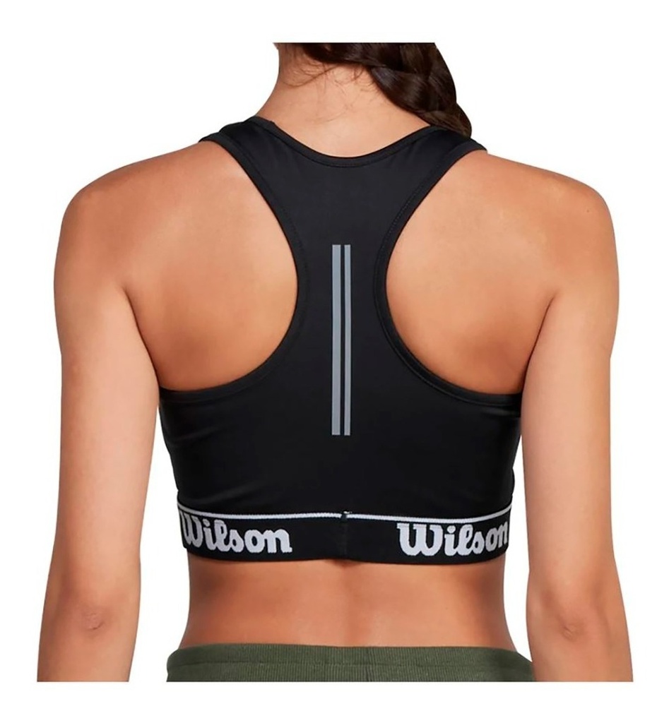 Top Elástico Deportivo Wilson 06006 Negro