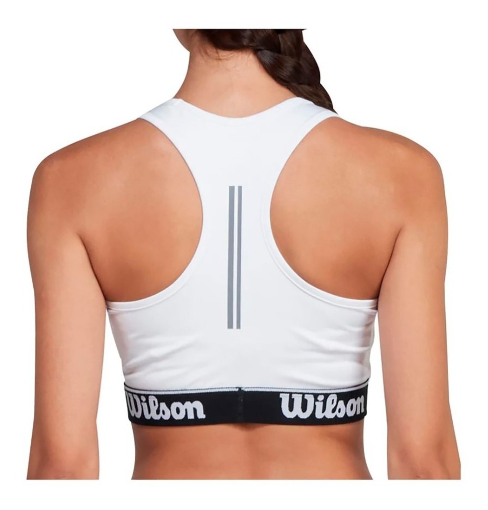 Top Elástico Deportivo Wilson 06006 Blanco