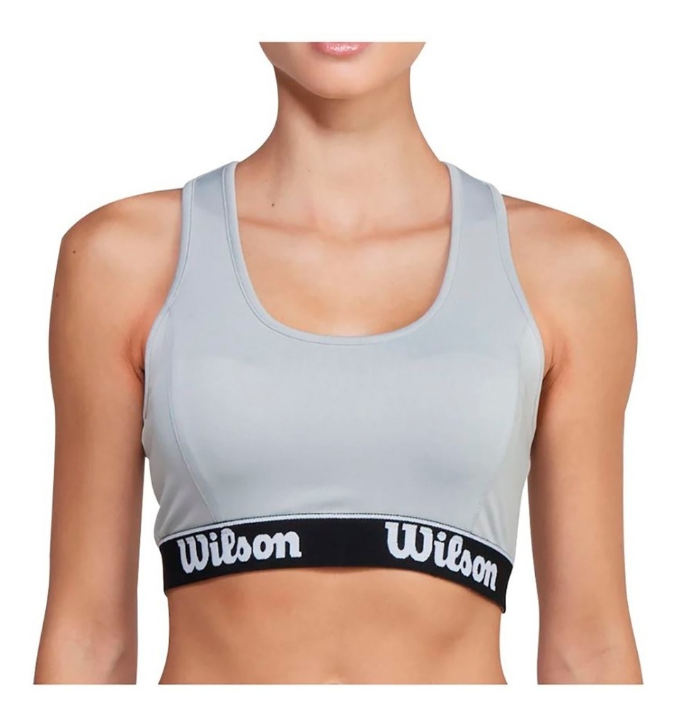 Top Elástico Deportivo Wilson 06006 Gris