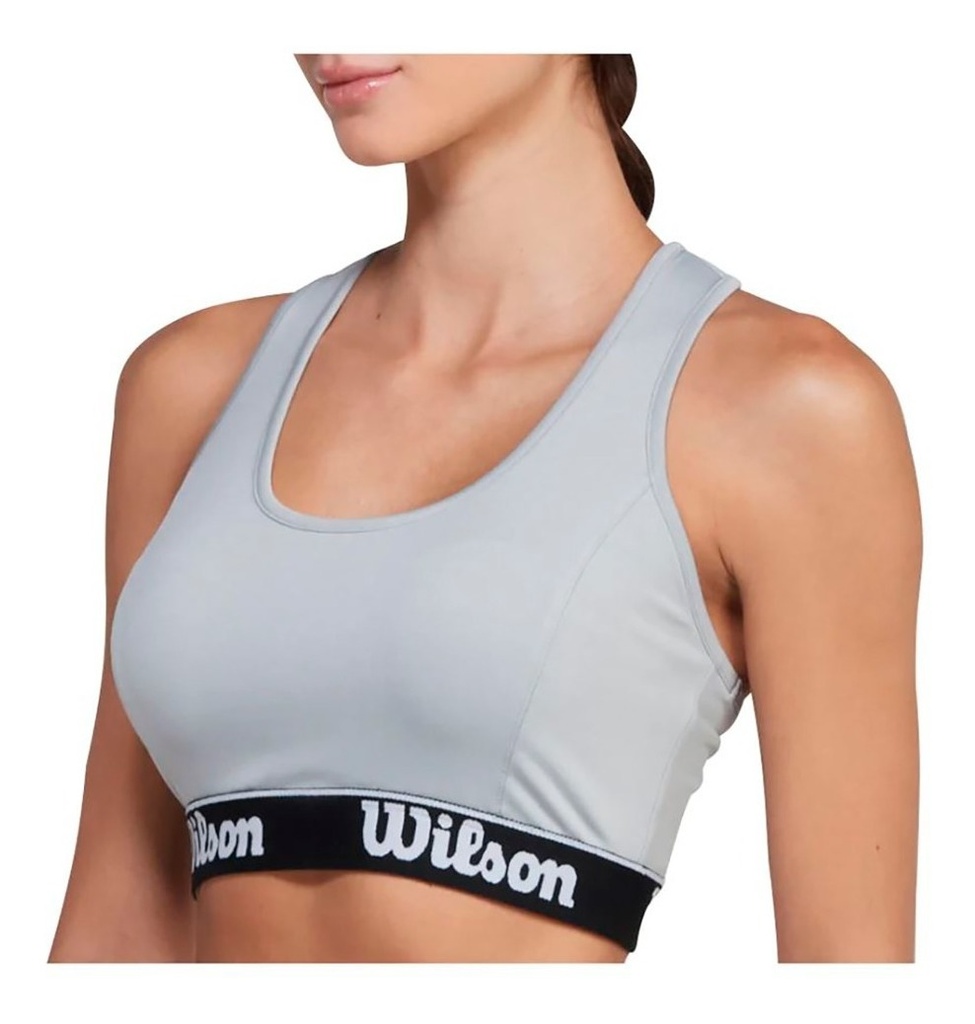 Top Elástico Deportivo Wilson 06006 Gris