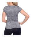 Camiseta Wilson Jaspeada Dama 71566 Negro