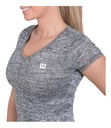 Camiseta Wilson Jaspeada Dama 71566 Negro