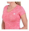 Camiseta Wilson Jaspeada Dama 71566 Rosa