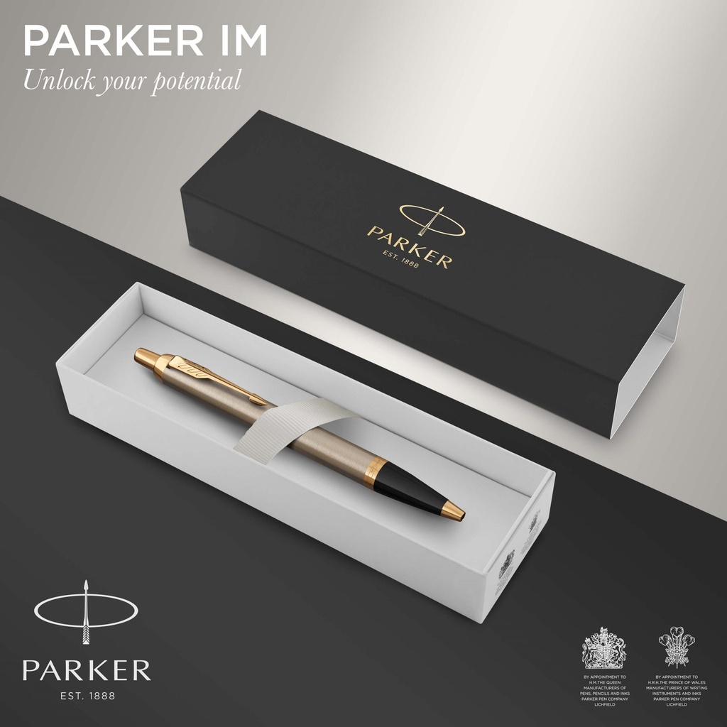 Bolígrafo Parker IM Met Cepill GT Azul