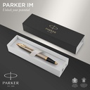 Bolígrafo Parker IM Met Cepill GT Azul