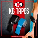 Cinta Elástica Kinesiológica Deportiva K6 (Display 16 Unid.)
