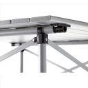 Mesa pequeña compacta de aluminio para acampar Coleman Plateada