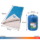 Bolsa para dormir Coleman Sun Ridge™ Azul