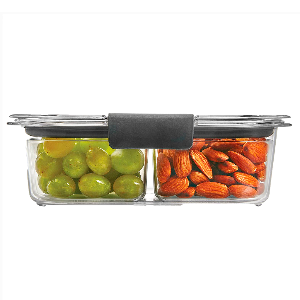 Contenedor para snacks de profundidad media con Cierre Hermético transparente Brilliance Rubbermaid