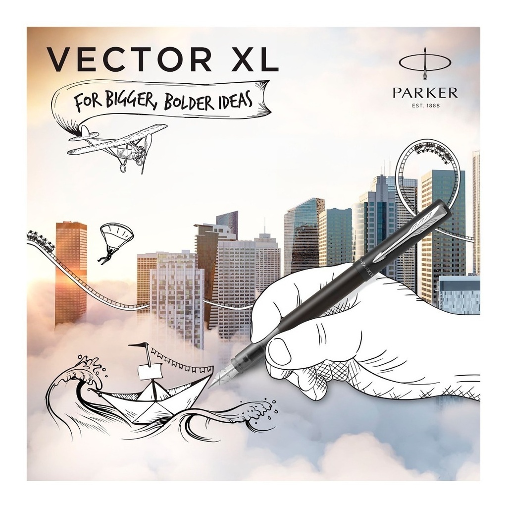 Estilógrafo Parker Vector XL
