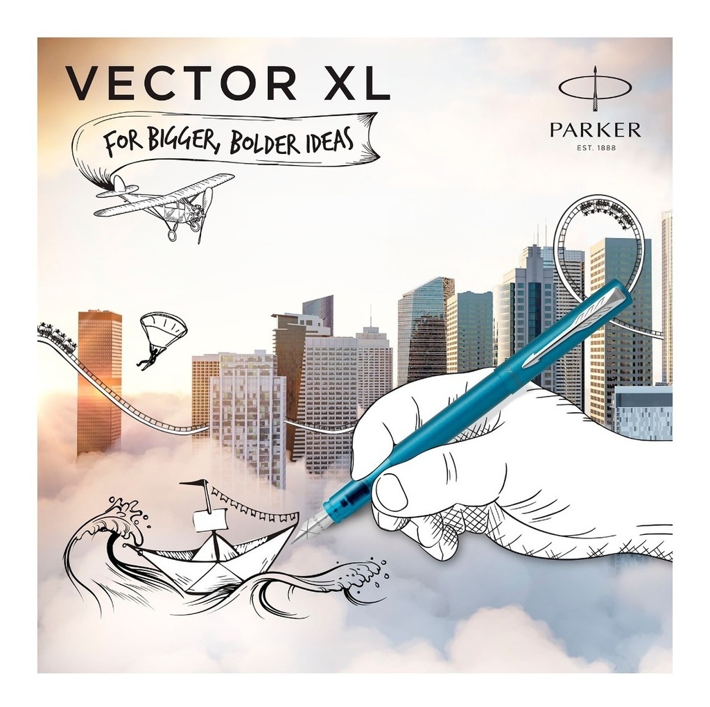 Estilógrafo Parker Vector XL