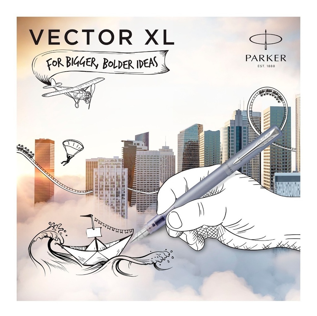 Estilógrafo Parker Vector XL