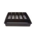 Organizador de cubiertos Anti-deslizante Rubbermaid (Negro)