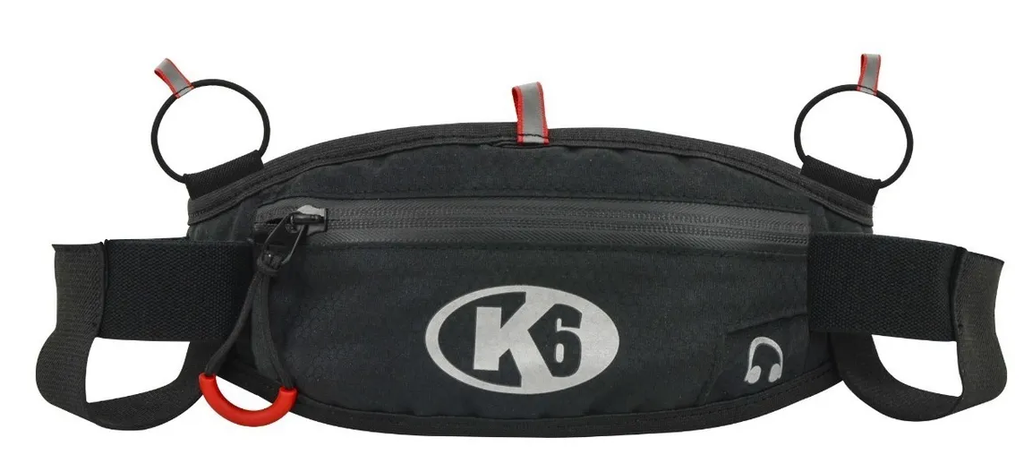 Cinturón de Correr K6 con 2 Botellas