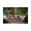 Mesa Pequeña para camping Coleman de Aluminio Plateada