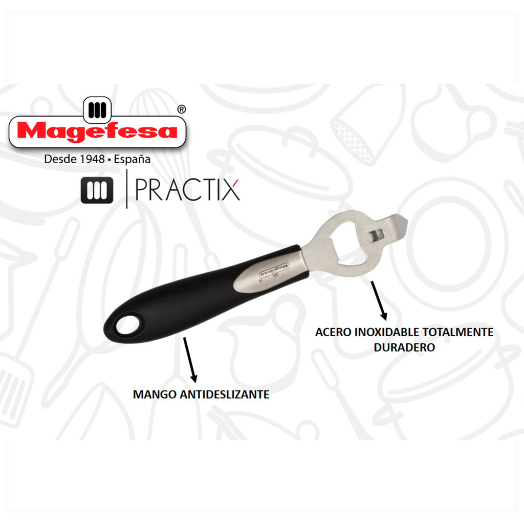 Abridor Destapador Magefesa Practix