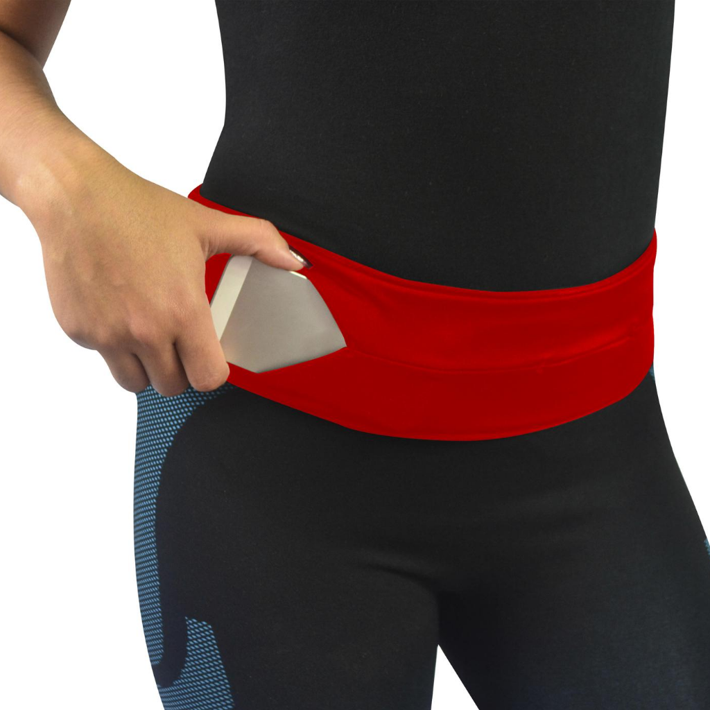 Cinturón Elástico para Correr K6 Rojo