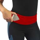 Cinturón Elástico para Correr K6 Rojo