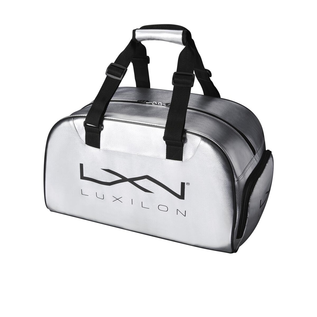 Bolso de Tenis Wilson Luxilon Small Duffel (Plateado)