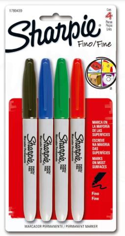 Fine Sharpie Tx4