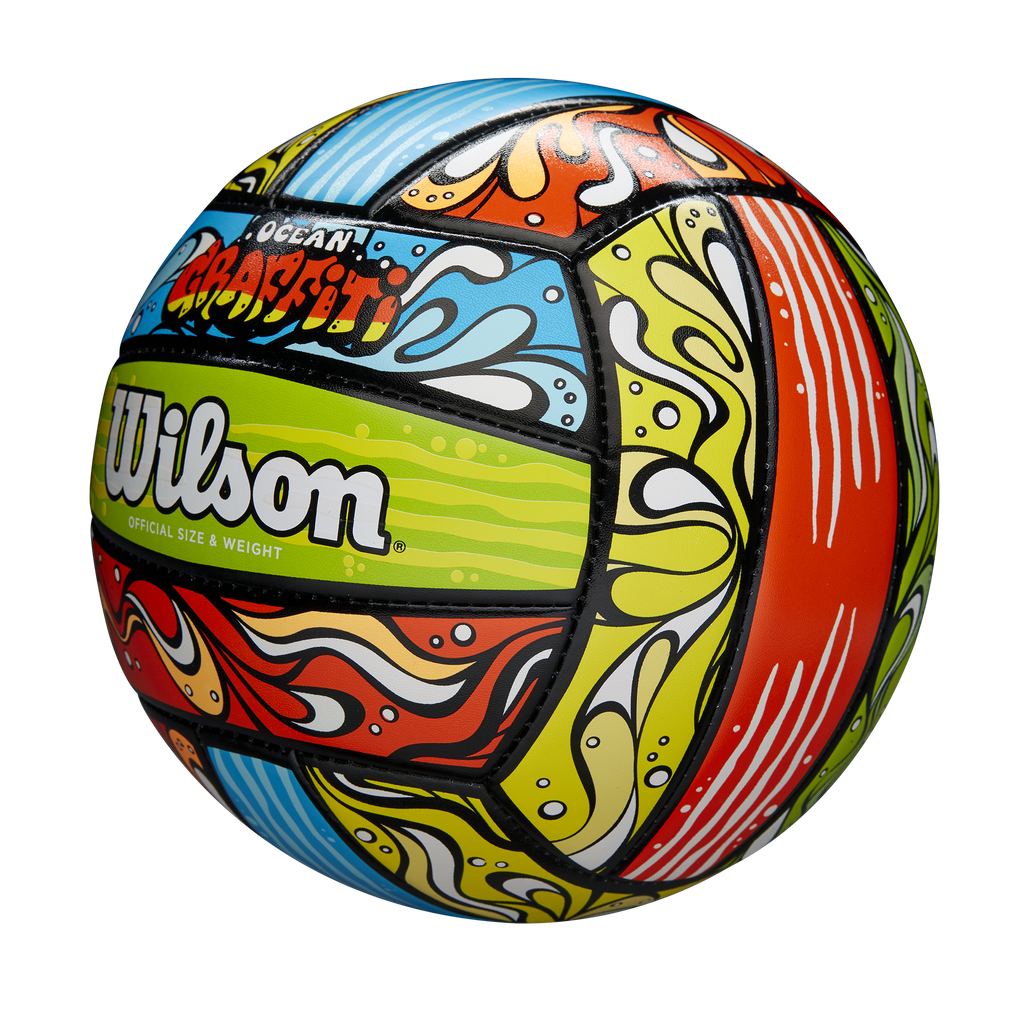 Balón de Voleibol Wilson Ocean Graffiti (NO.7) (H40119XB)