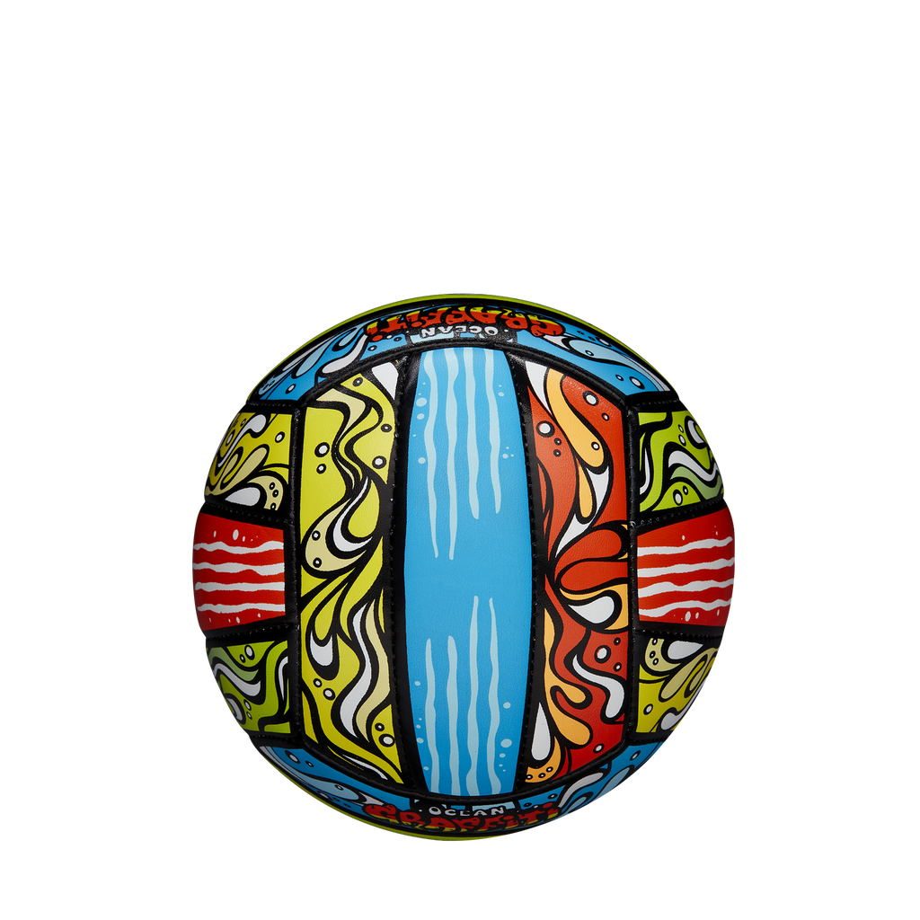 Balón de Voleibol Wilson Ocean Graffiti (NO.7) (H40119XB)