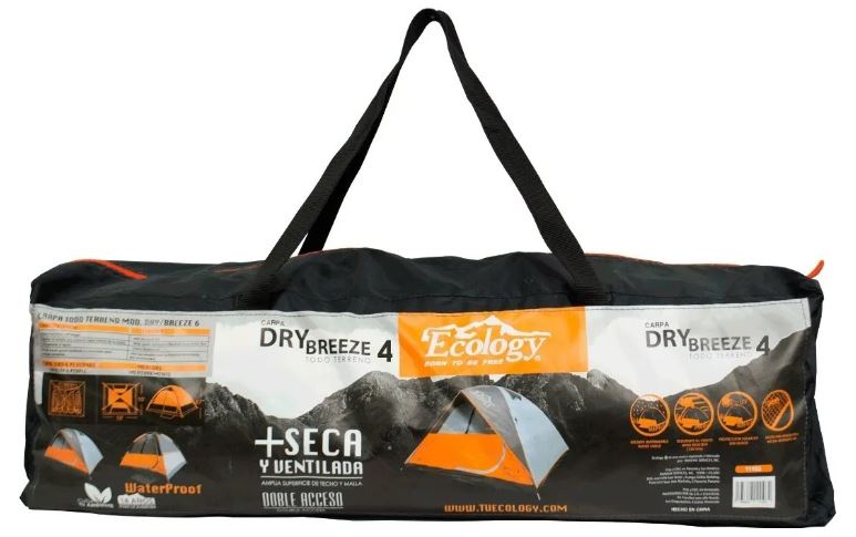 Carpa Todo Terreno Ecology Dry Breeze 4 Personas